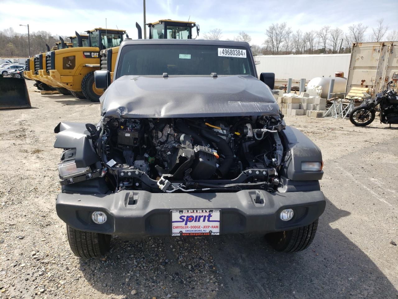 2022 JEEP WRANGLER UNLIMITED SPORT VIN:1C4HJXDM8NW276565