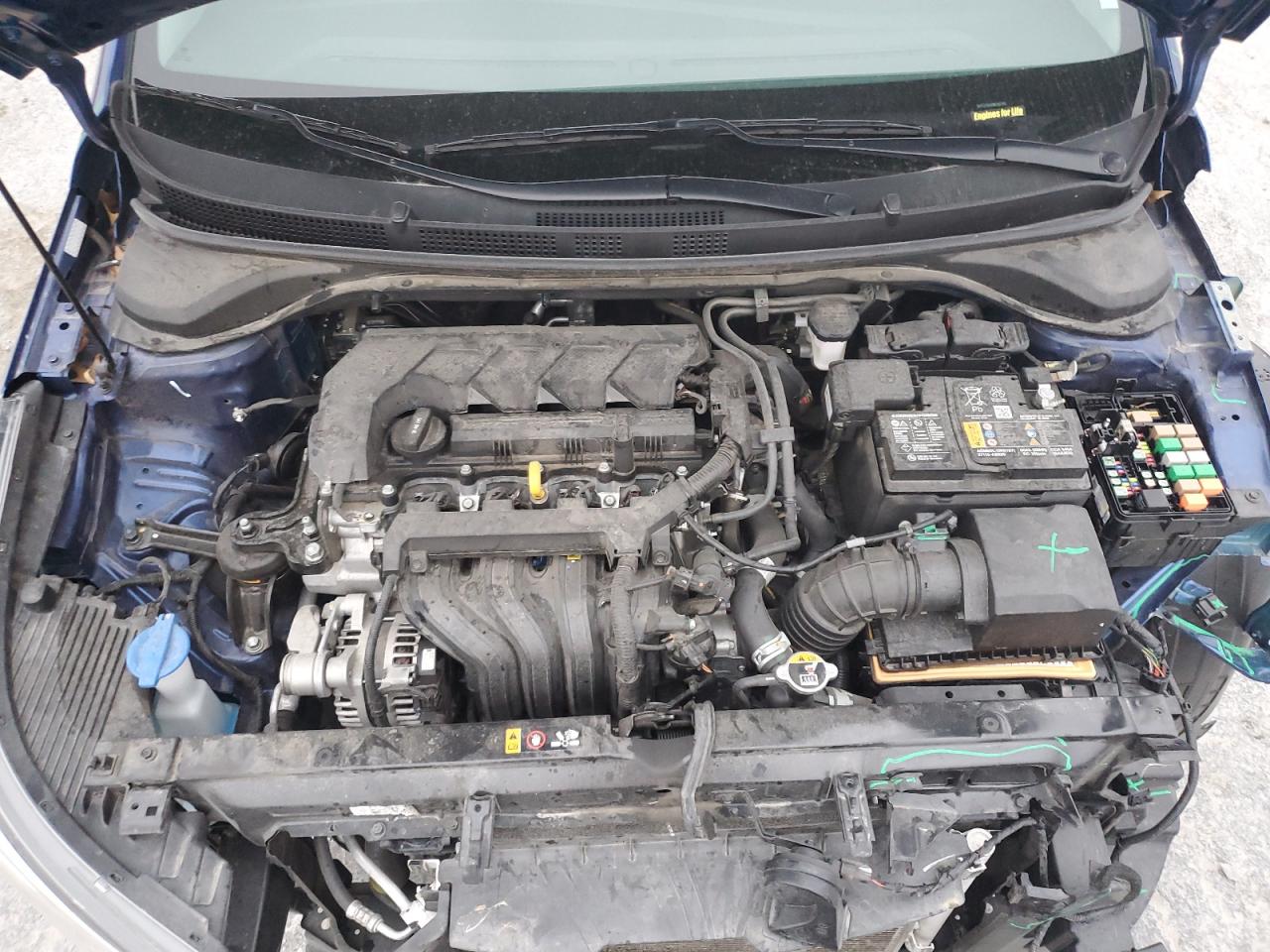 2022 HYUNDAI ACCENT SE VIN:3KPC24A68NE166198