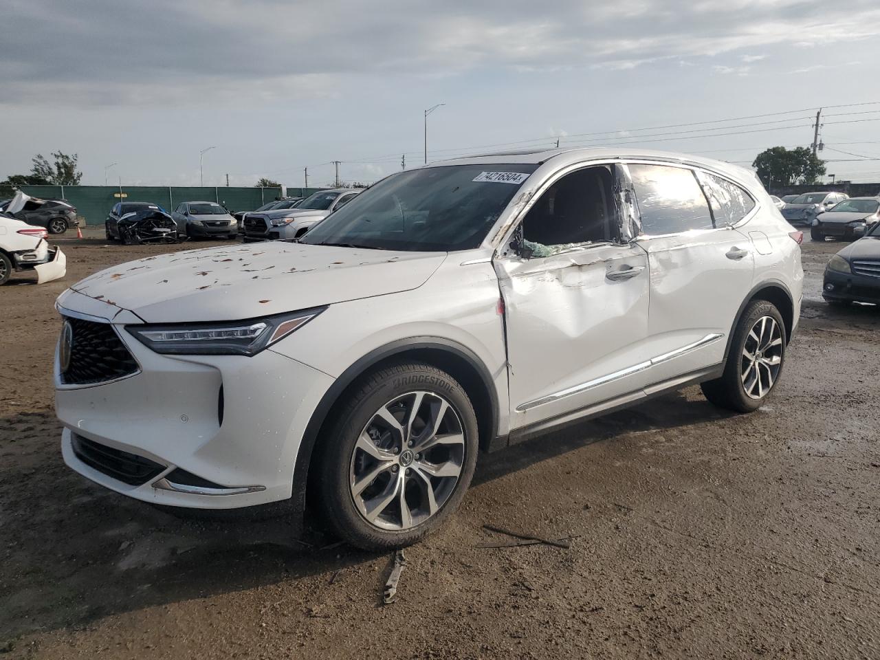 2024 ACURA MDX TECHNOLOGY VIN:5J8YD9H47RL006362