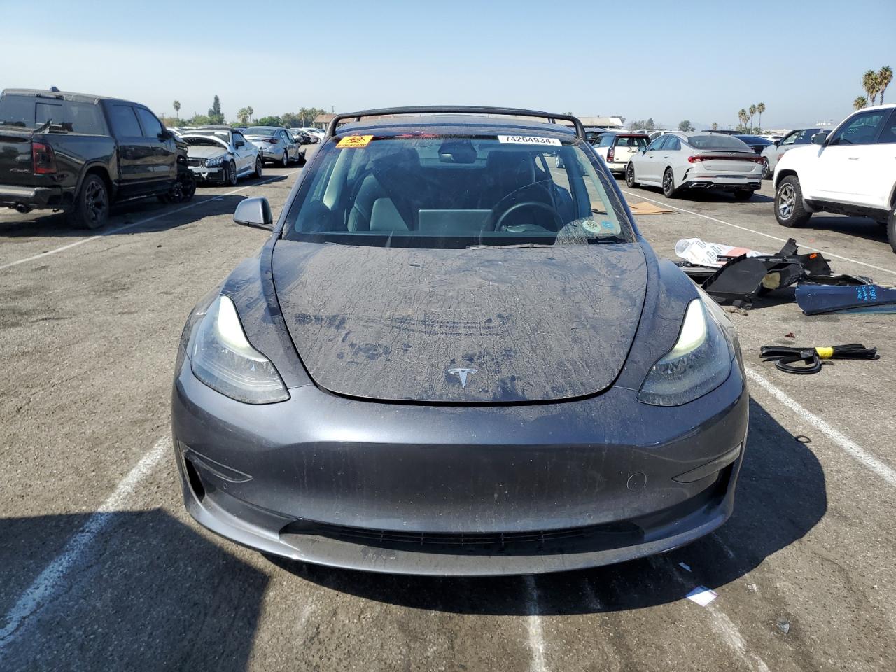 2022 TESLA MODEL 3  VIN:5YJ3E1EB9NF233270