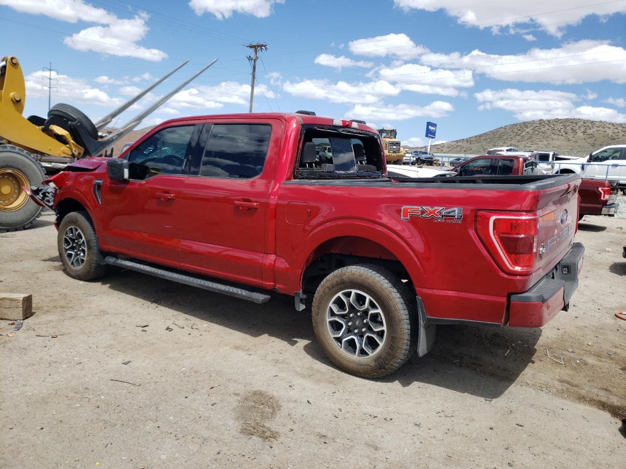 2022 FORD F150 SUPERCREW VIN:1FTFW1E86NKD90871