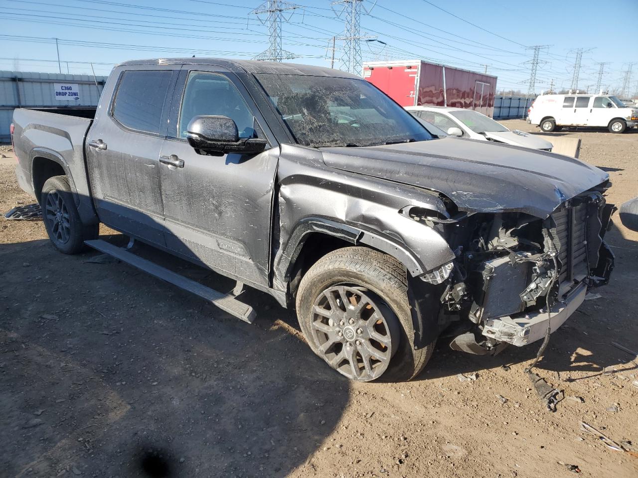 2023 TOYOTA TUNDRA CREWMAX PLATINUM VIN:5TFNA5DB6PX102836