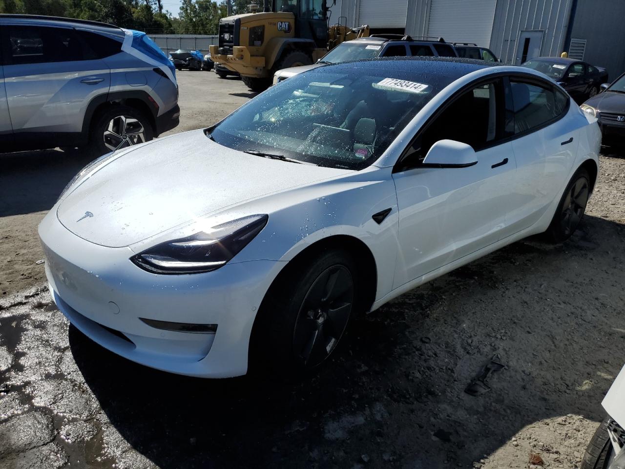 2022 TESLA MODEL 3  VIN:5YJ3E1EB0NF308082