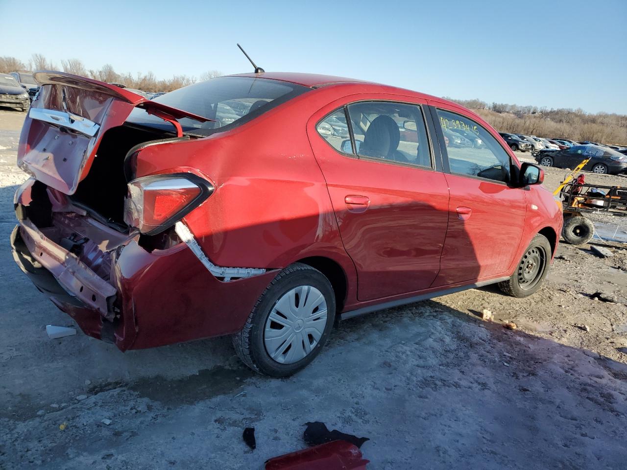 2022 MITSUBISHI MIRAGE G4 ES VIN:ML32FUFJ7NHF02811