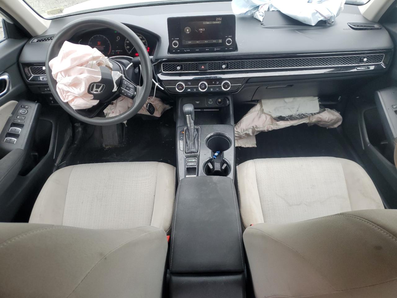 2022 HONDA CIVIC LX VIN:2HGFE2F27NH511273