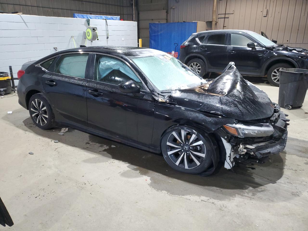 2022 HONDA CIVIC EX VIN:JHMFE1F75NX000093