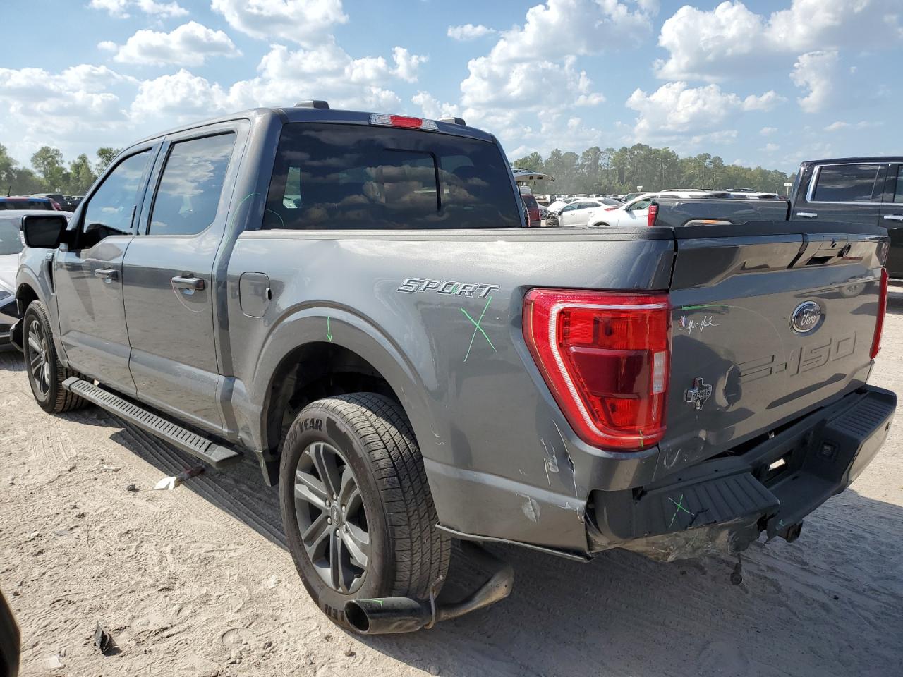 2023 FORD F150 SUPERCREW VIN:1FTEW1C56PKF29954