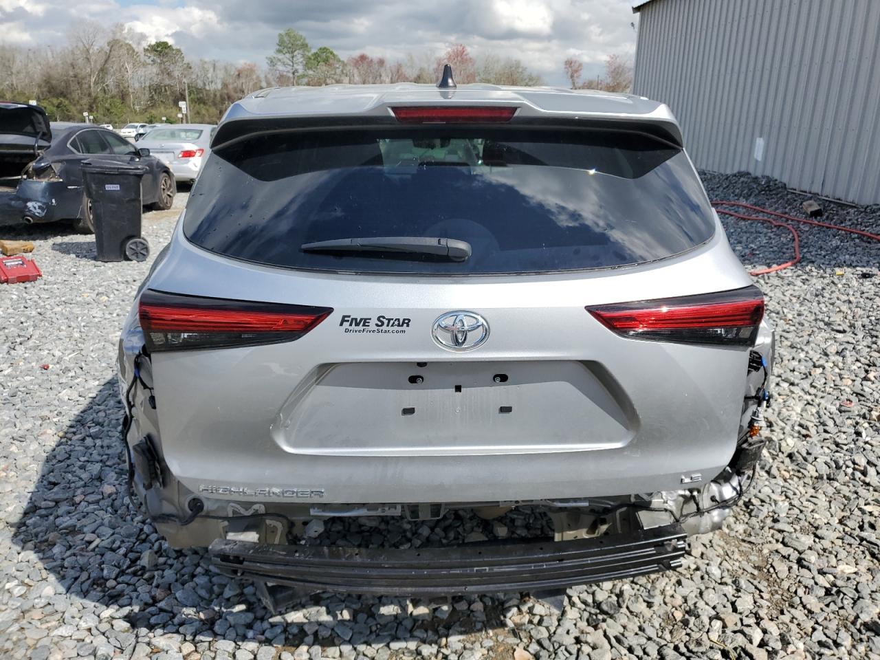 2022 TOYOTA HIGHLANDER L VIN:5TDZZRAH5NS138529