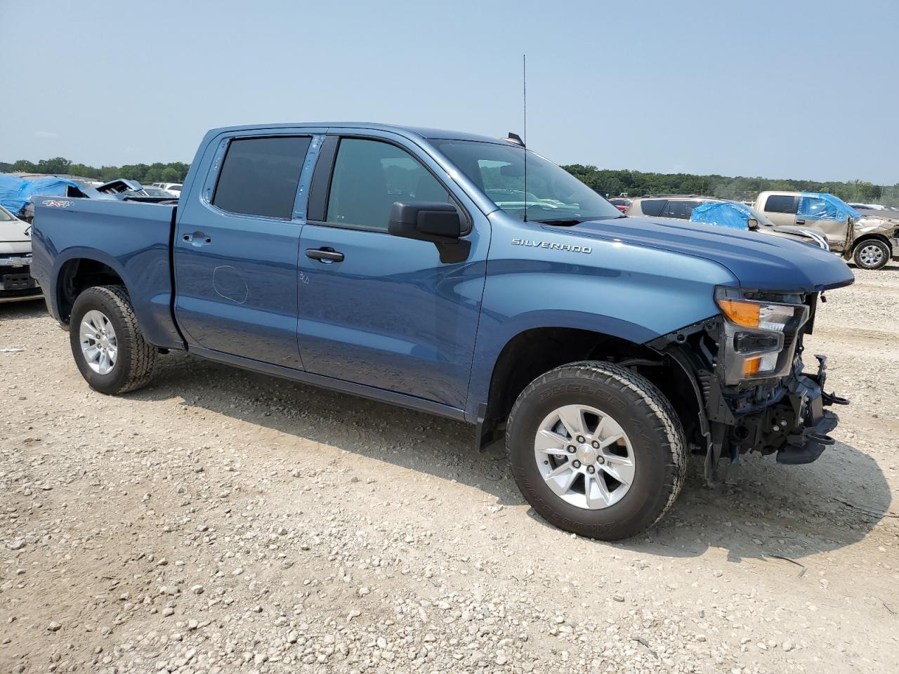 2024 CHEVROLET SILVERADO K1500 VIN:1GCPDAEK1RZ142787