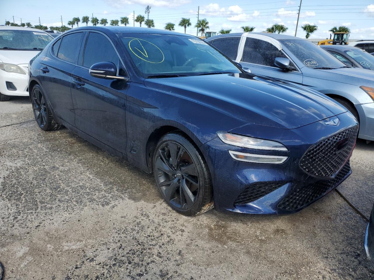 2023 GENESIS G70 BASE VIN:KMTG34TA9PU120546