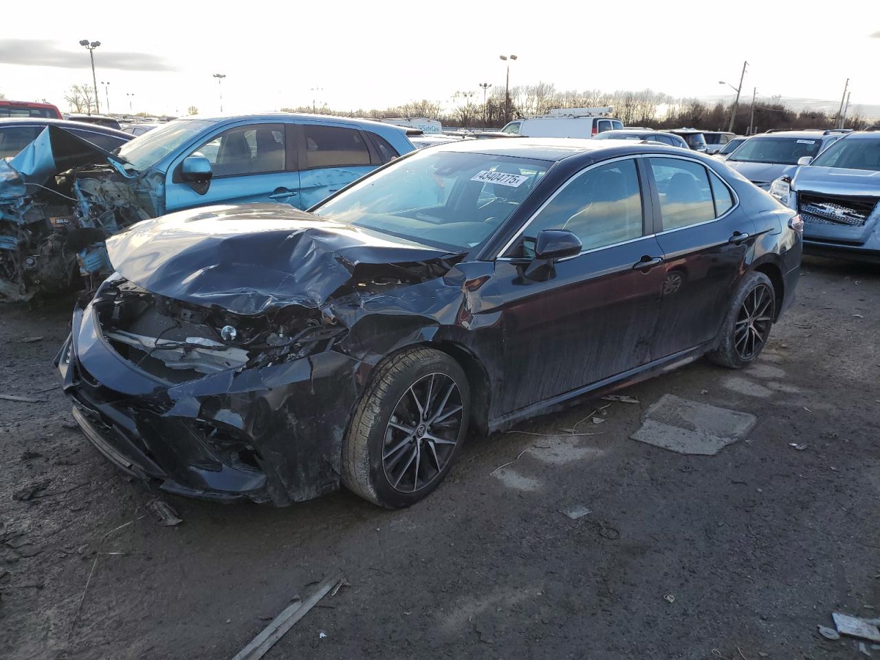 2022 TOYOTA CAMRY SE VIN:4T1G11AK0NU706155