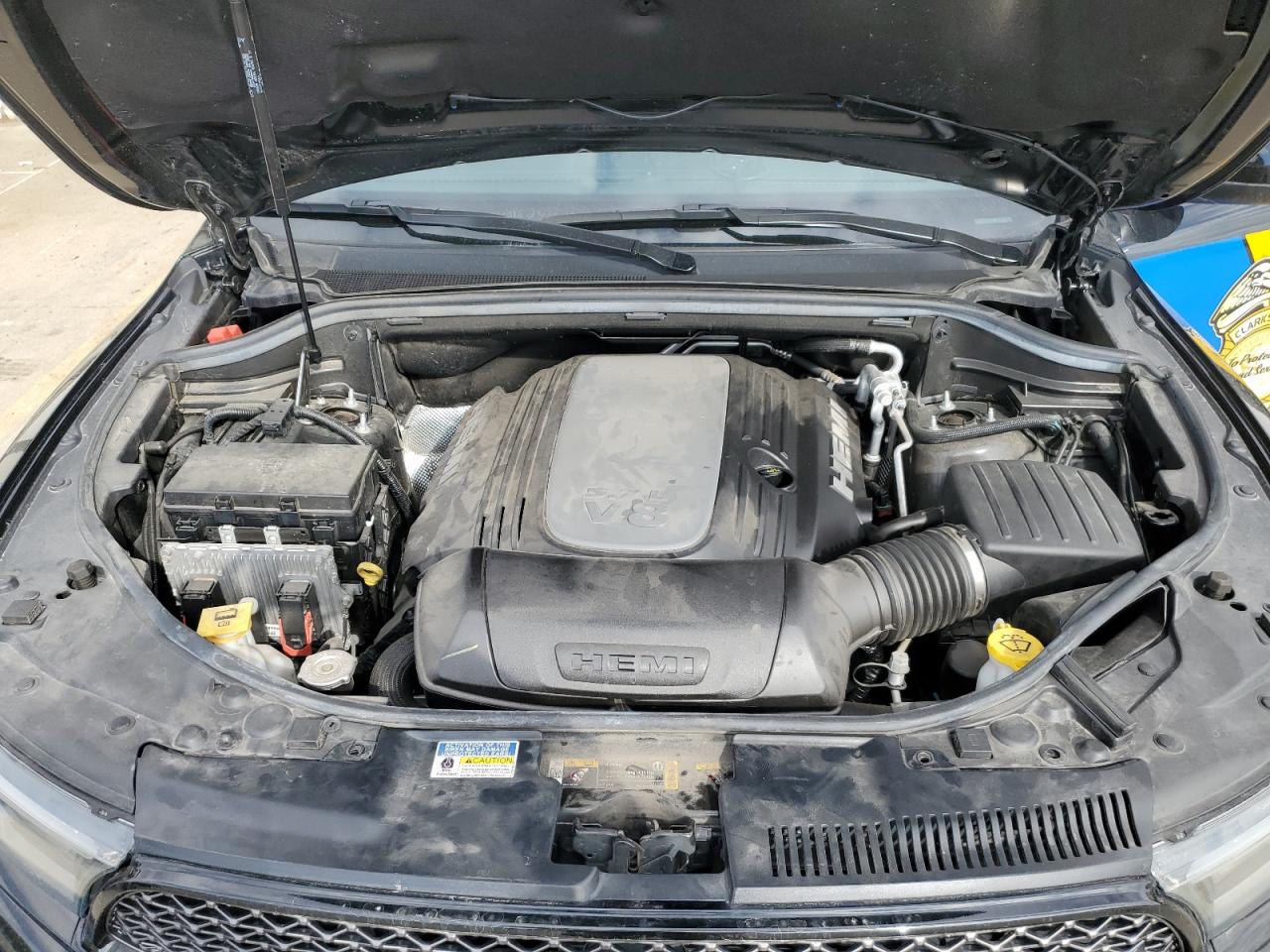 2022 DODGE DURANGO PURSUIT VIN:1C4SDJFT5NC192607