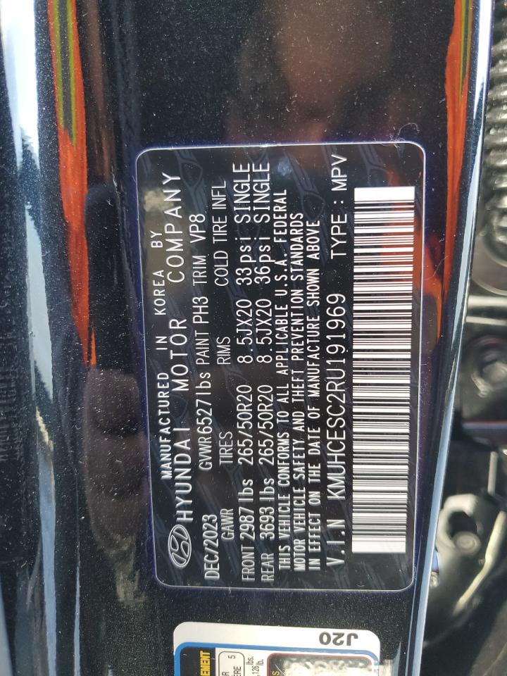 2024 GENESIS GV80 BASE VIN:KMUHCESC2RU191969