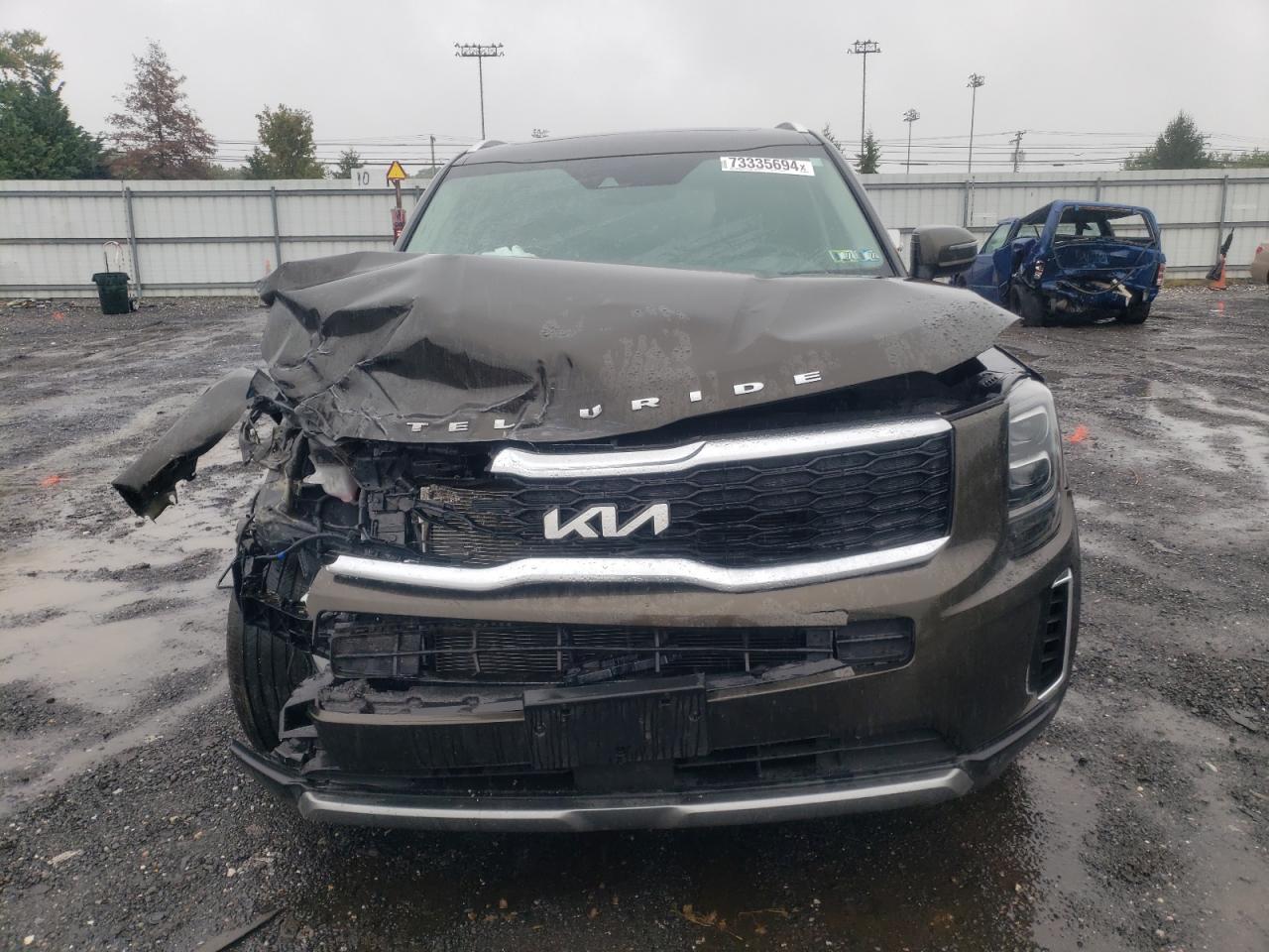 2022 KIA TELLURIDE EX VIN:5XYP3DHC2NG216252