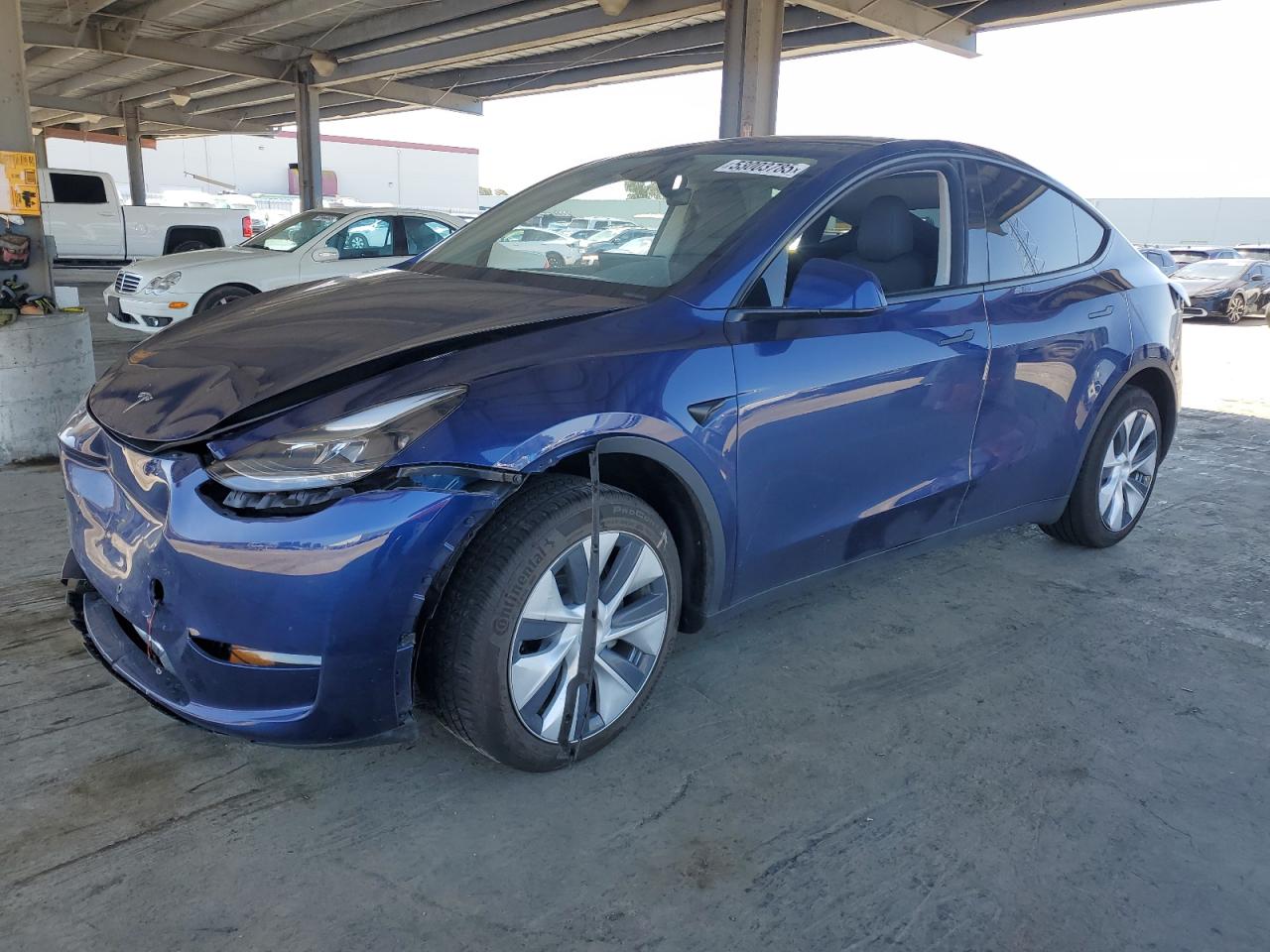2023 TESLA MODEL Y  VIN:7SAYGDEDXPF979185