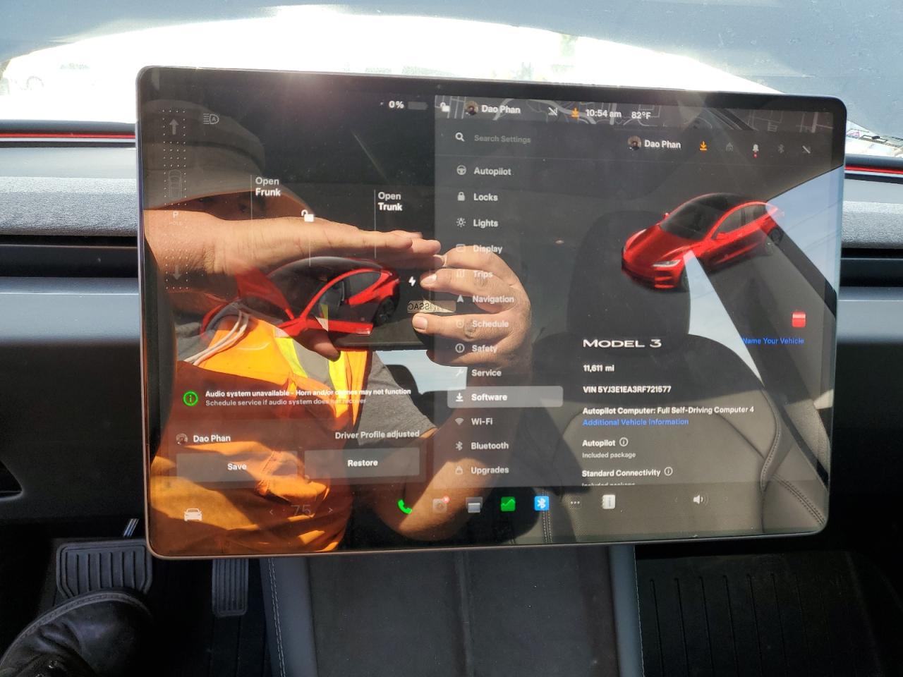 2024 TESLA MODEL 3  VIN:5YJ3E1EA3RF721577
