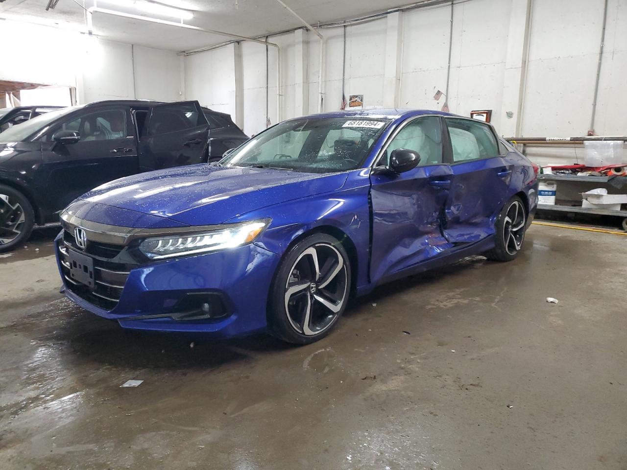 2022 HONDA ACCORD SPORT VIN:1HGCV1F31NA036210