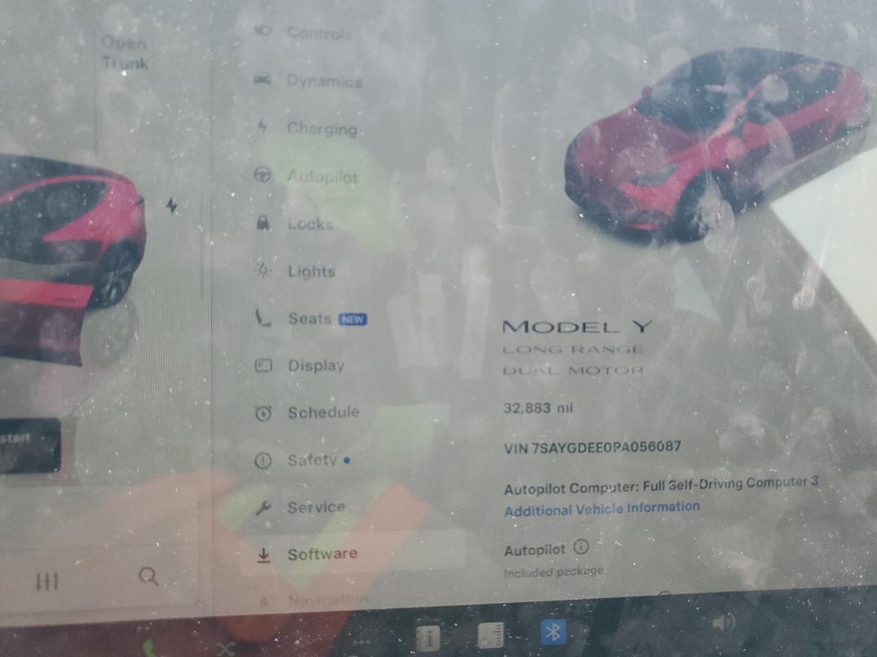 2023 TESLA MODEL Y  VIN:7SAYGDEE0PA056087