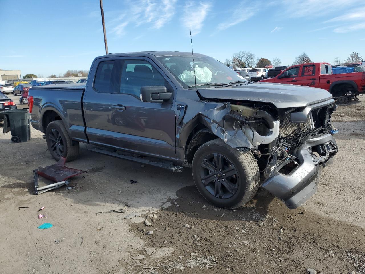 2023 FORD F150 SUPER CAB VIN:1FTFX1E88PKE64341