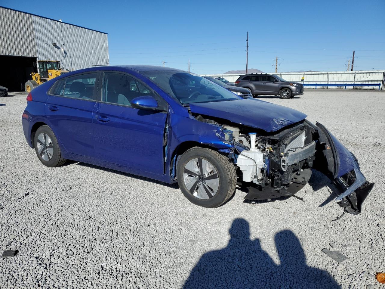 2022 HYUNDAI IONIQ BLUE VIN:KMHC65LC9NU268734