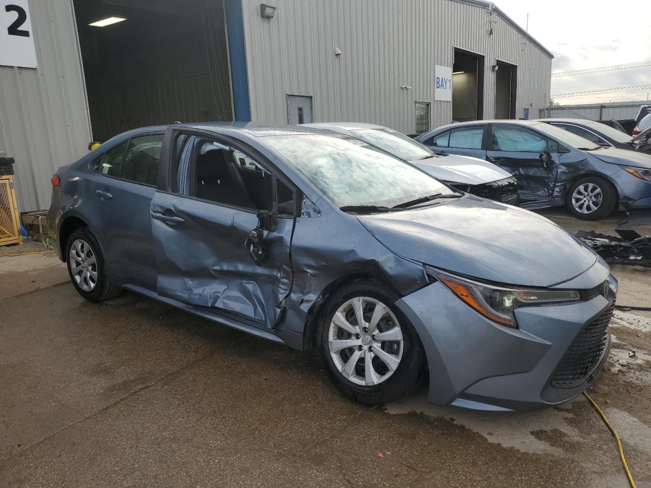 2022 TOYOTA COROLLA LE VIN:JTDEPMAE2N3008707