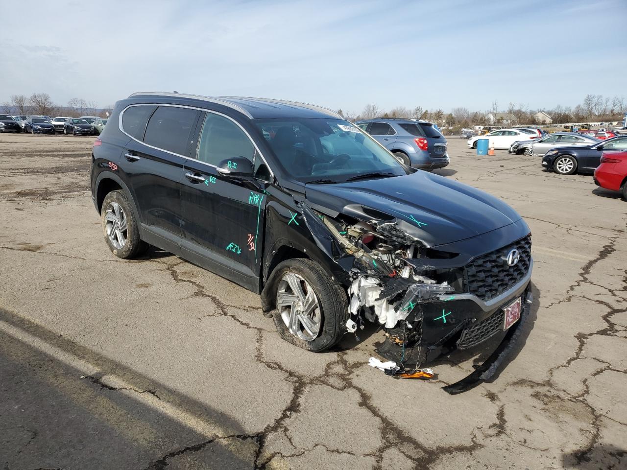 2023 HYUNDAI SANTA FE SEL VIN:5NMS2DAJ2PH500205