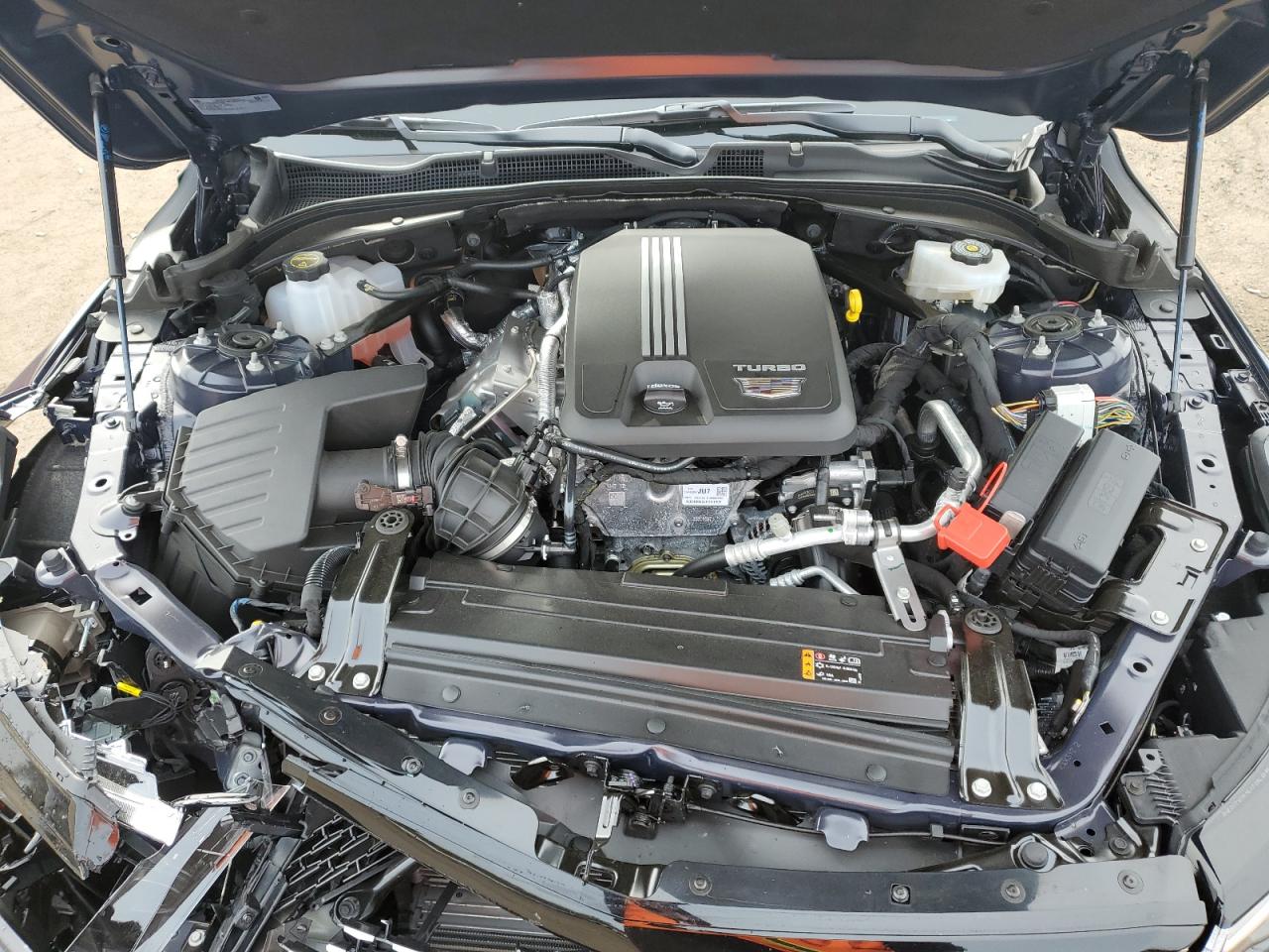 2024 CADILLAC CT4 LUXURY + VIN:1G6DK5RK2R0131430