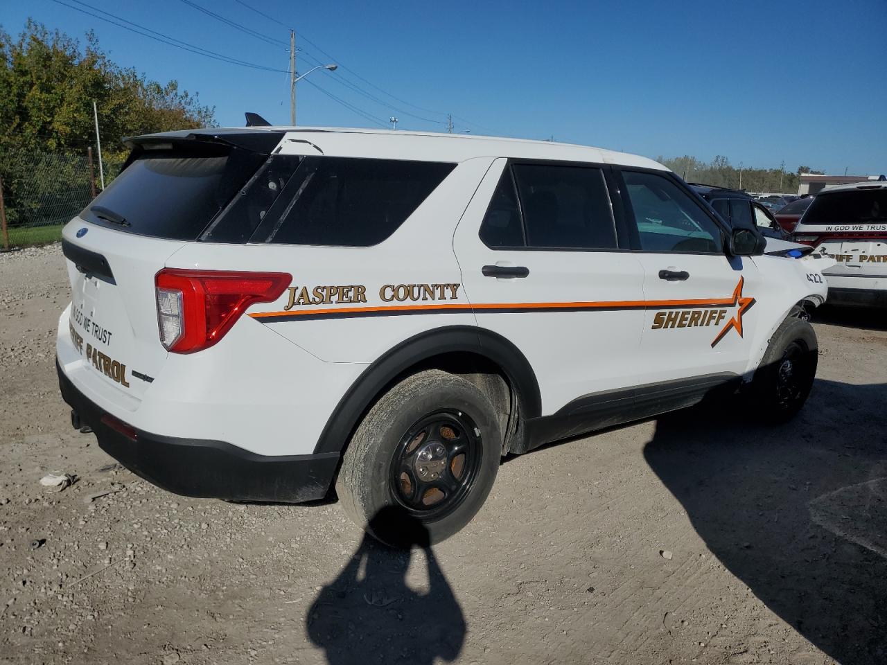 2022 FORD EXPLORER POLICE INTERCEPTOR VIN:1FM5K8AB3NGB80924