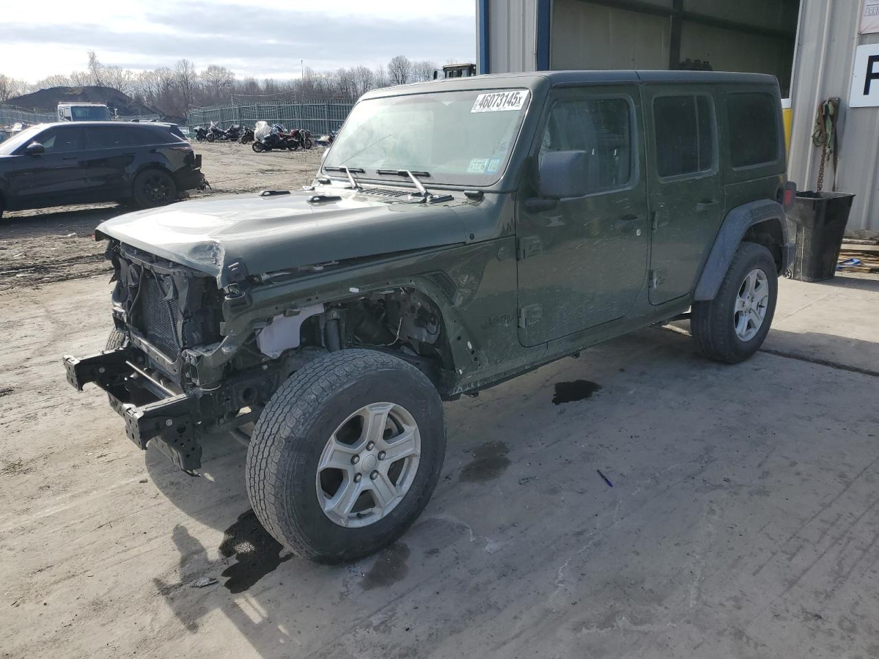 2022 JEEP WRANGLER UNLIMITED SPORT VIN:1C4HJXDG2NW151250