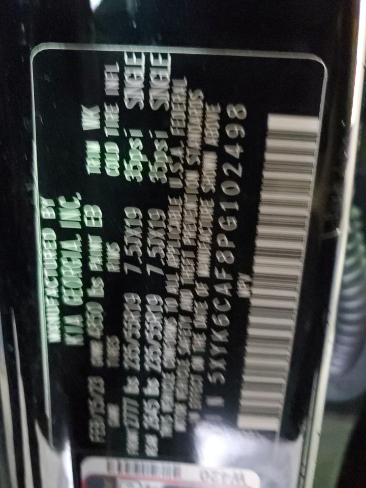 2023 KIA SPORTAGE X LINE VIN:5XYK6CAF8PG102498