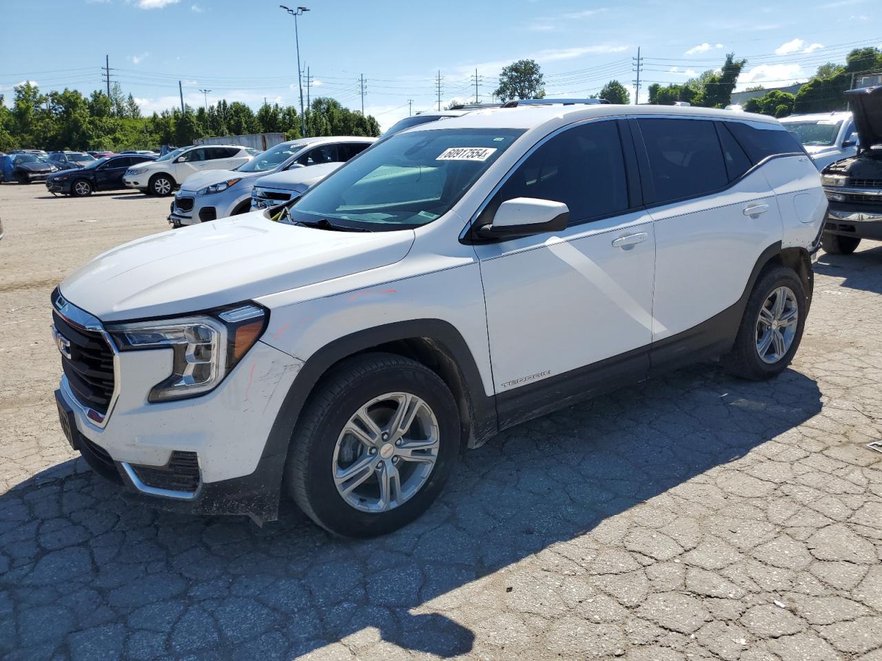 2022 GMC TERRAIN SLE VIN:3GKALMEV5NL255779