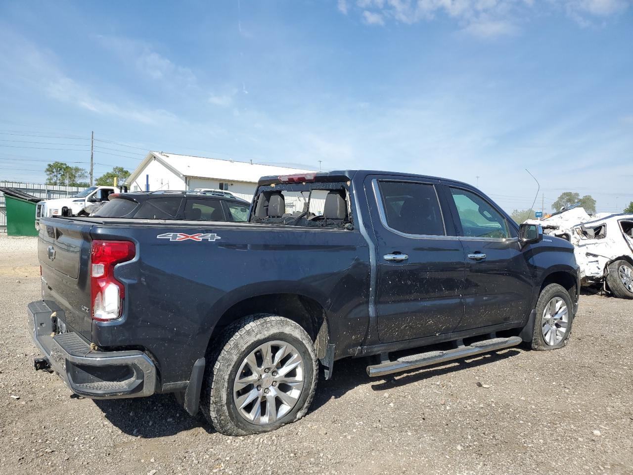 2022 CHEVROLET SILVERADO LTD K1500 LTZ VIN:1GCUYGEL7NZ119771