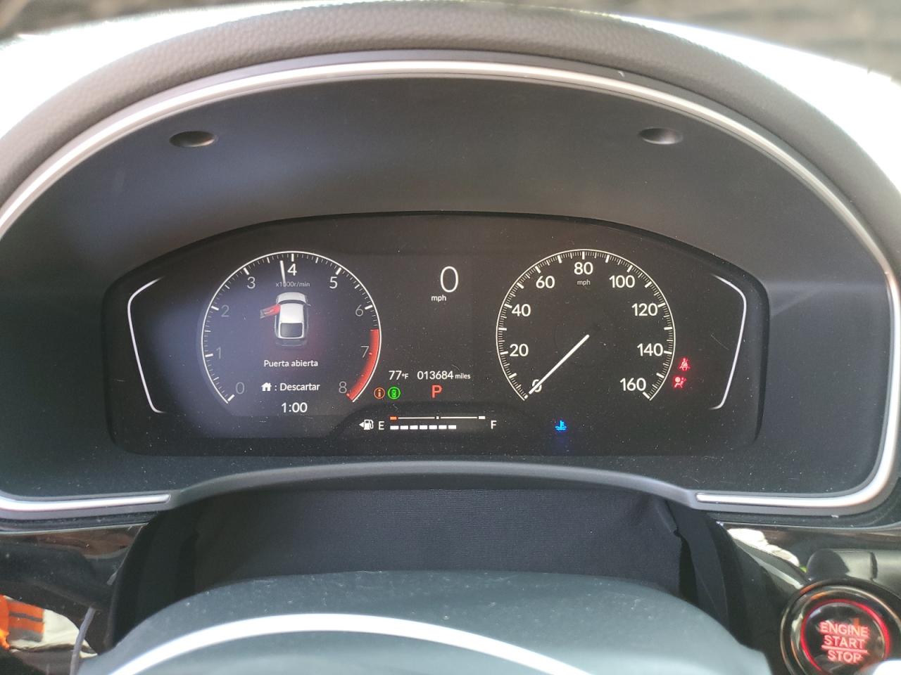2023 HONDA CIVIC EXL VIN:19XFL1H74PE015255
