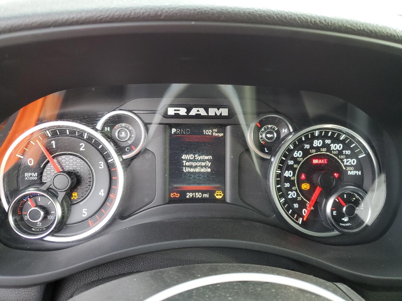 2022 RAM 2500 BIG HORN/LONE STAR VIN:3C6UR5DL9NG340542