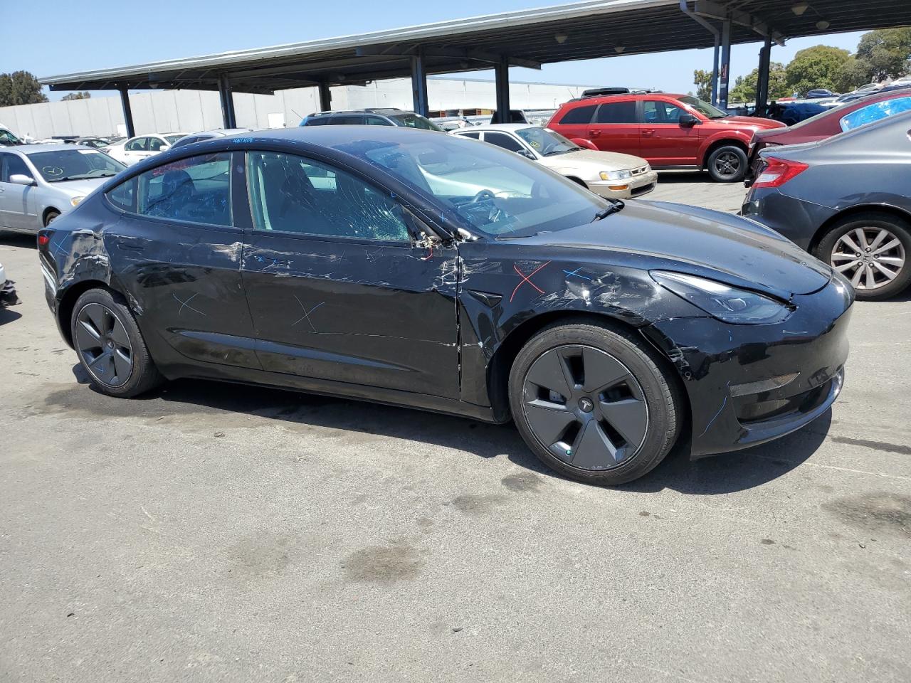 2022 TESLA MODEL 3  VIN:5YJ3E1EA3NF106859