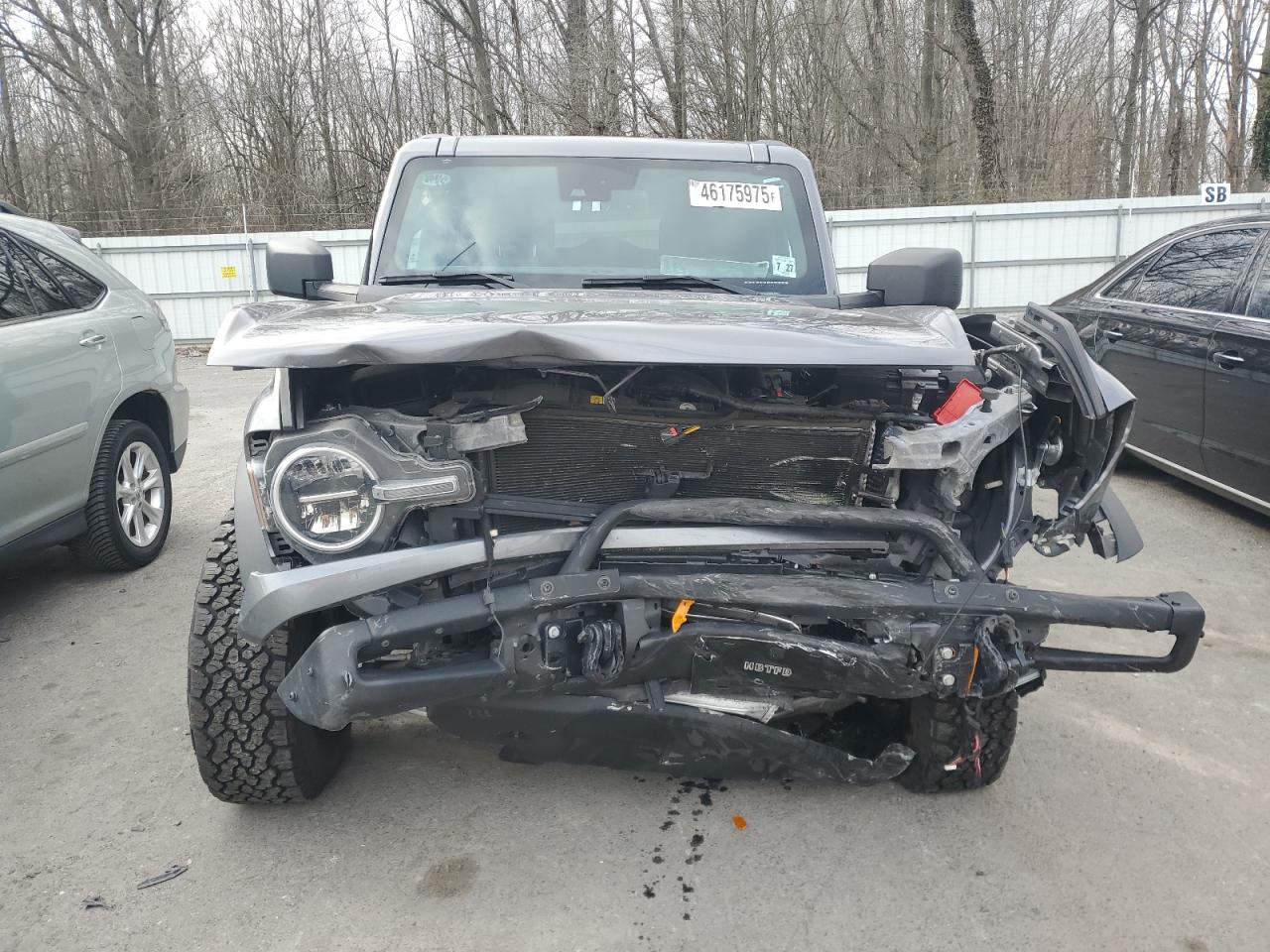 2022 FORD BRONCO BASE VIN:1FMEE5BP6NLA79660