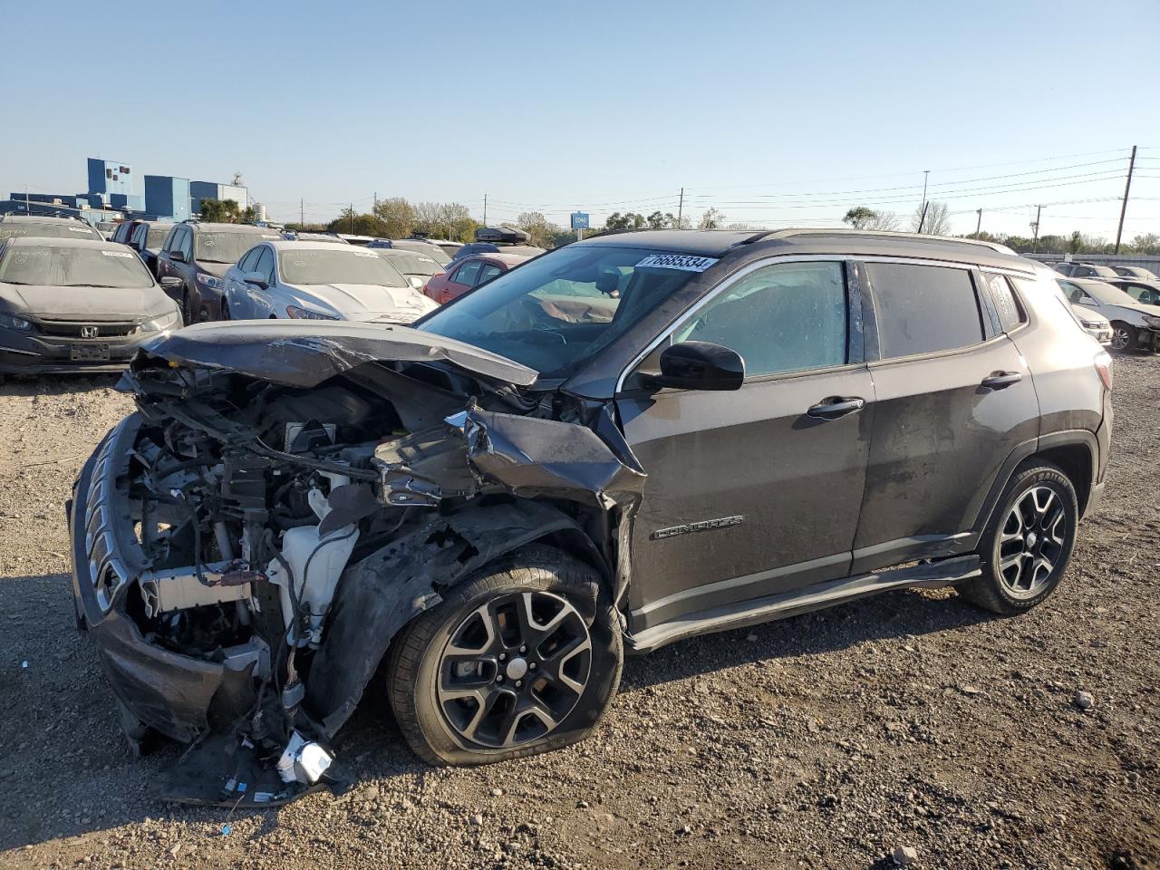 2022 JEEP COMPASS LATITUDE VIN:3C4NJCBB1NT119267