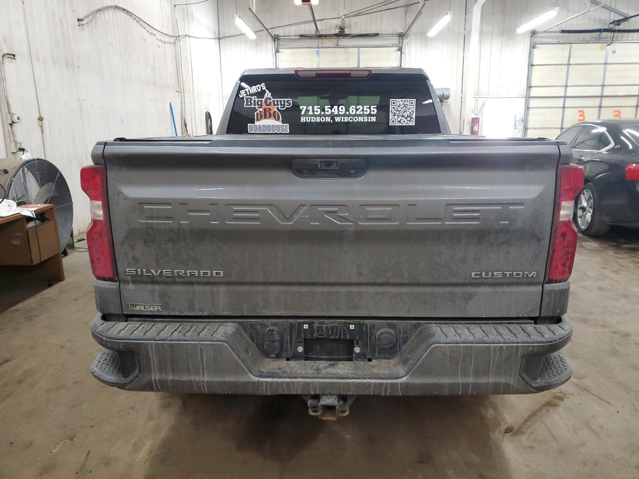 2022 CHEVROLET SILVERADO LTD K1500 CUSTOM VIN:1GCPYBEK3NZ122156