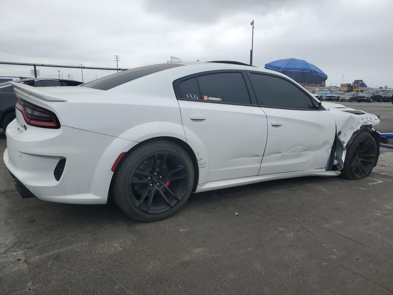 2022 DODGE CHARGER SRT HELLCAT VIN:2C3CDXL96NH181097