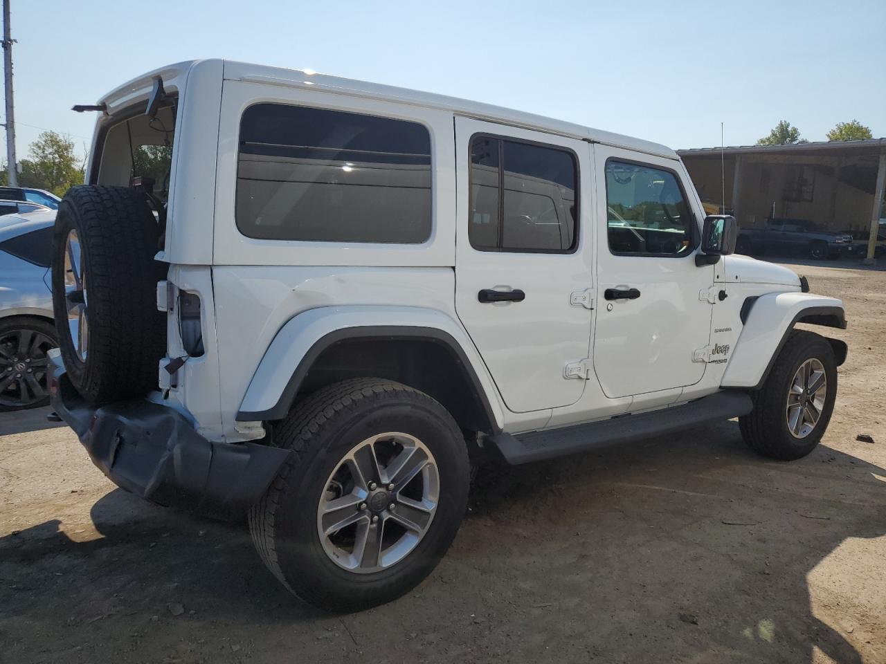 2022 JEEP WRANGLER UNLIMITED SAHARA VIN:1C4HJXEG0NW119346