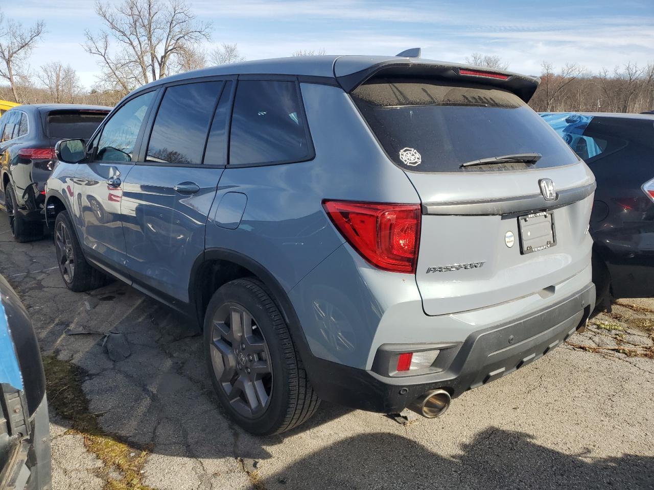 2022 HONDA PASSPORT EXL VIN:5FNYF8H50NB009936