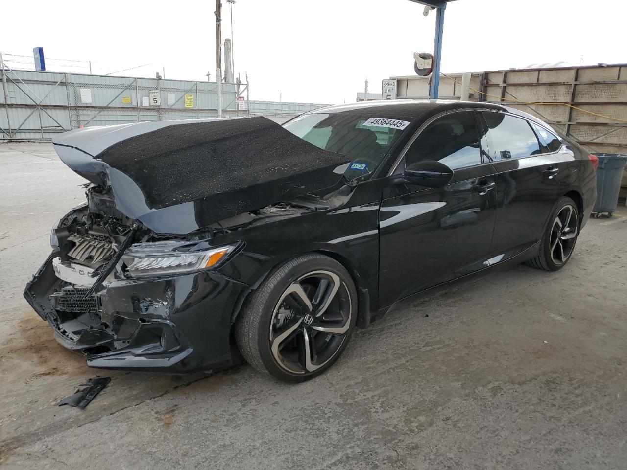 2022 HONDA ACCORD SPORT VIN:1HGCV1F38NA118323