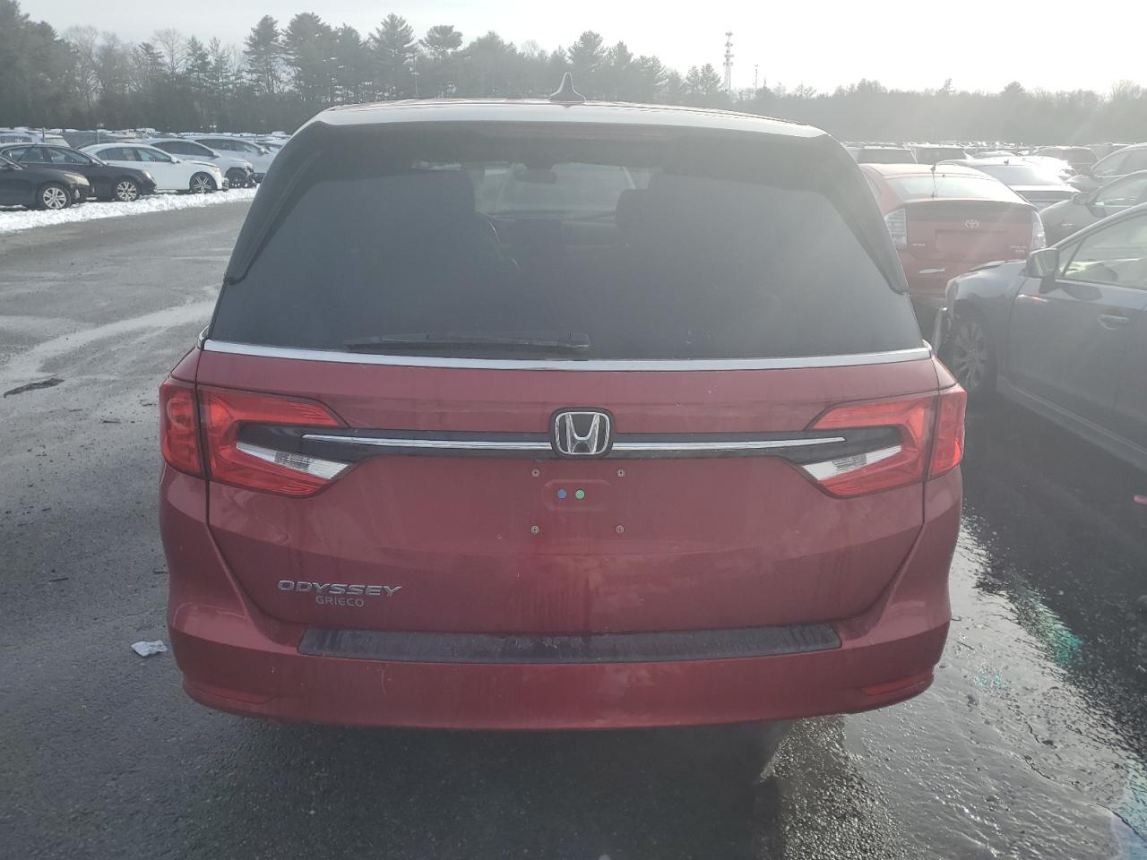 2022 HONDA ODYSSEY EXL VIN:5FNRL6H72NB000481