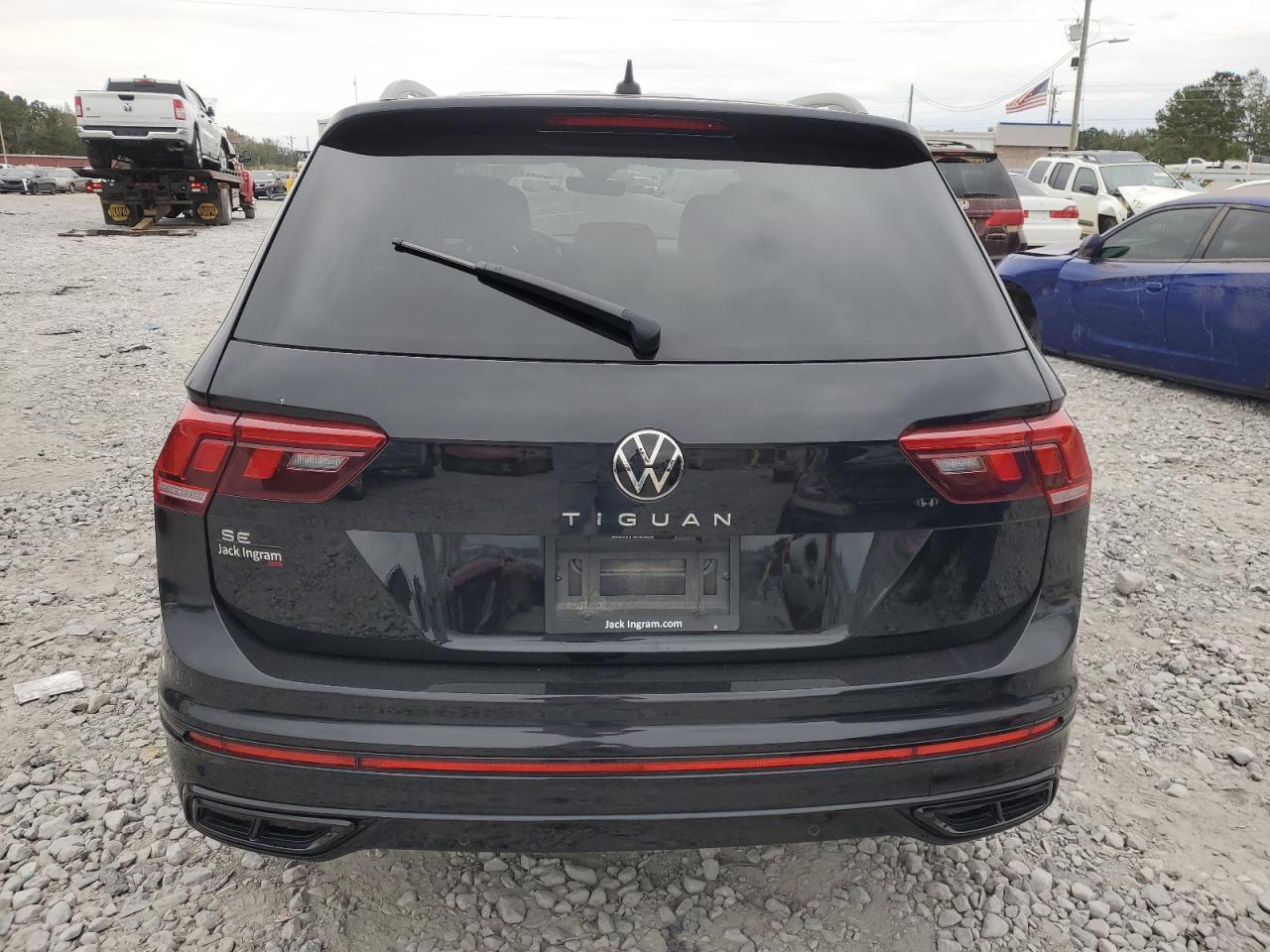 2022 VOLKSWAGEN TIGUAN SE R-LINE BLACK VIN:3VVCB7AX1NM064419