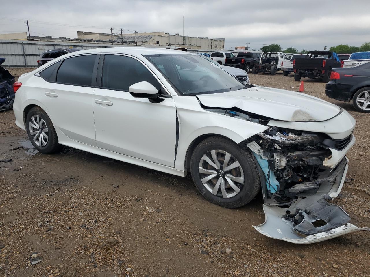 2022 HONDA CIVIC LX VIN:2HGFE2F2XNH526821