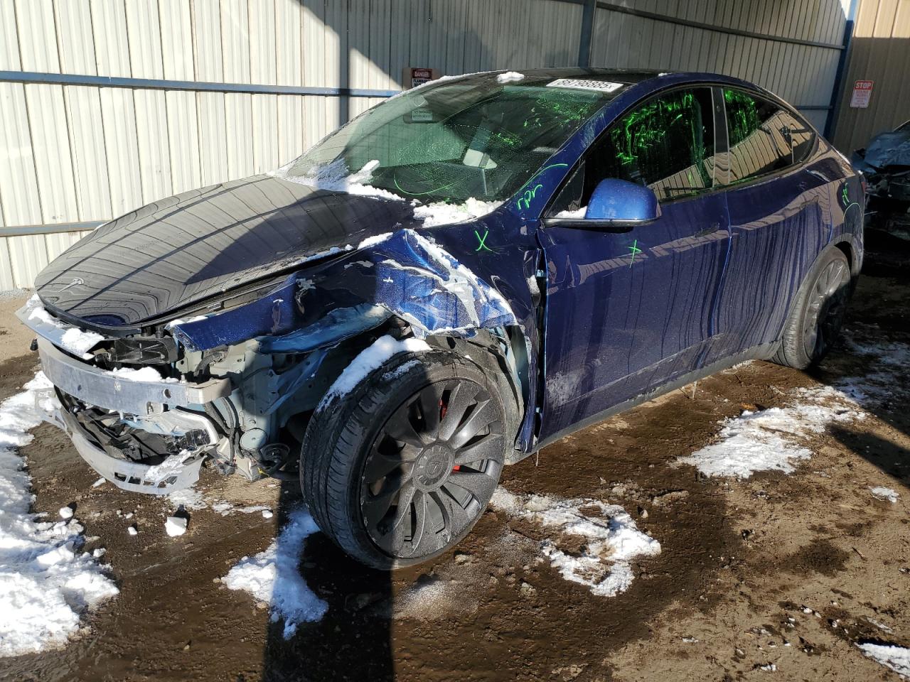 2022 TESLA MODEL Y  VIN:7SAYGDEF6NF510979