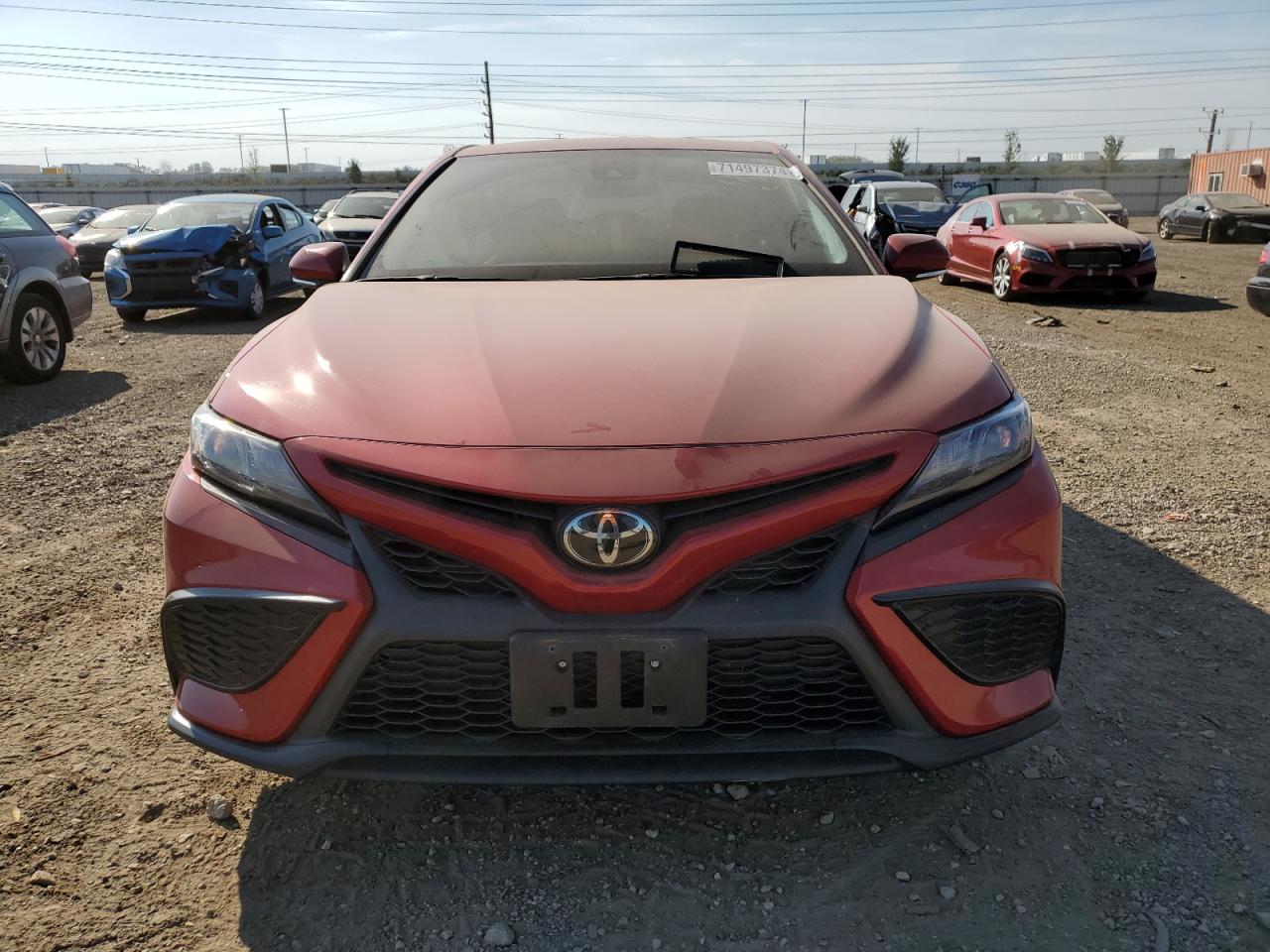 2023 TOYOTA CAMRY SE NIGHT SHADE VIN:4T1G11AKXPU080486