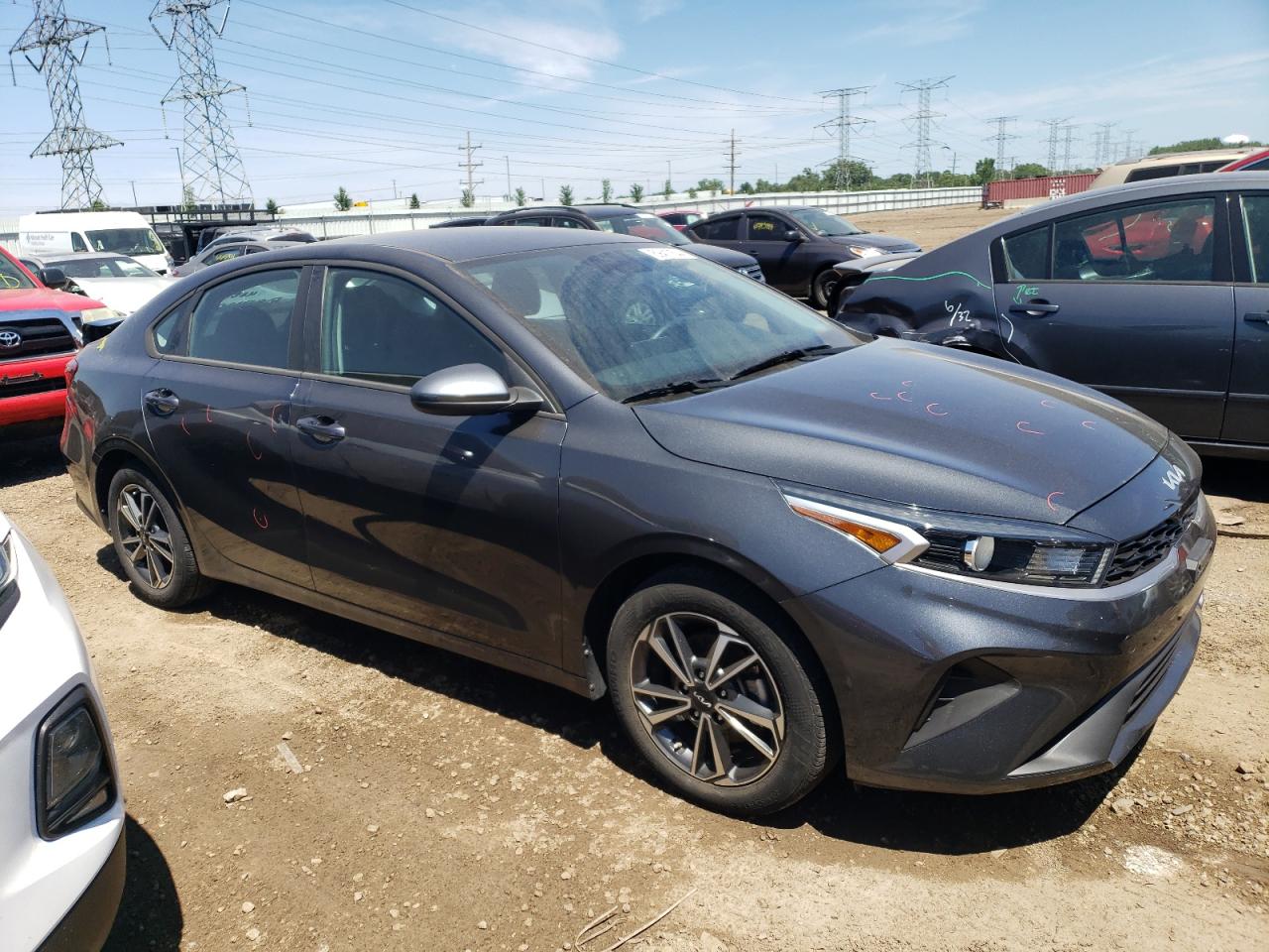 2023 KIA FORTE LX VIN:3KPF24AD1PE505107