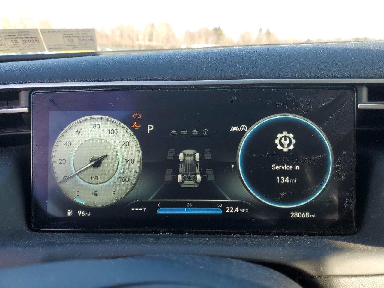 2022 HYUNDAI TUCSON SEL VIN:5NMJFCAE2NH063588