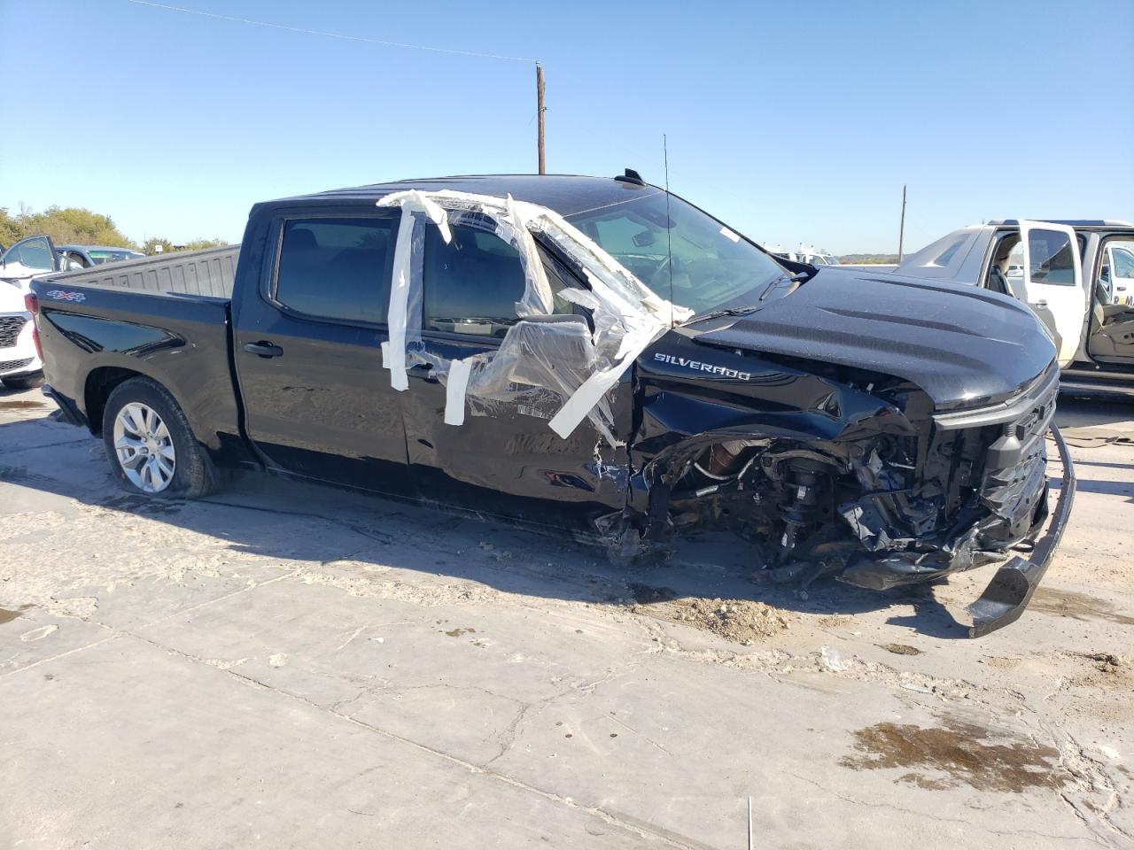 2024 CHEVROLET SILVERADO K1500 CUSTOM VIN:1GCPDBEK1RZ116972